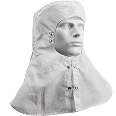 Uniform Technology Chm-74Wh-2Xl Altessa Grid Iso 5, Class 100, Cleanroom Hood - Open Face, White, Size 2X-Large