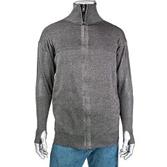 Kut Gard J145Sp-4Cm-Th-6Xl Ata® Blended Cut Resistant Jacket With Mesh Back And Thumb Holes, Dark Gray, Size 6X-Large