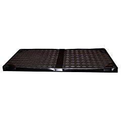 Enpac 4418-Bd 8 Drum Flexstation Flexible Spill Platform, Black, 16 Gallon Capacity