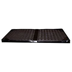 Enpac 4416-Bd 6 Drum Flexstation Flexible Spill Platform, Black, 12 Gallon Capacity