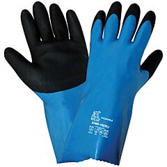 Global Glove Frogwear 2360 Premium Super Flexible Waterproof Chemical Handling Gloves, Size Large