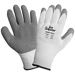 Global Glove Ice Gripster 300In Insulated Seamless Rubber Palm Coated Cut Resistant Gloves, Size Small
