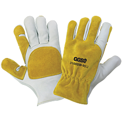 Global Glove 3100Sw Premium Cowhide Drivers Gloves Commonly Used For Spot Welding, Size 2X-Large