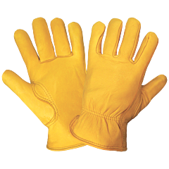 Global Glove 3200D Premium-Grade Deerskin Drivers Gloves, Size X-Large