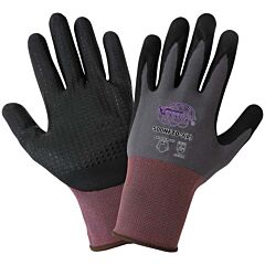 Global Glove Tsunami Grip 500Nftd Lightweight Seamless Dotted New Foam Technology Palm Coated Cut Resistant Gloves, Cut Level A1, Size Large