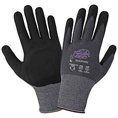 Global Glove Tsunami Grip 600Nft Lightweight, Seamless, New Foam Technology Palm Coated, Rpet Recycled Cut Resistant Gloves, Cut Level A1, Size Small