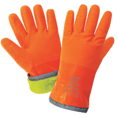 Global Glove Frogwear 8450 Fda Compliant Extreme Cold Anti-Freeze Nitrile Chemical Handling Gloves, Size X-Large