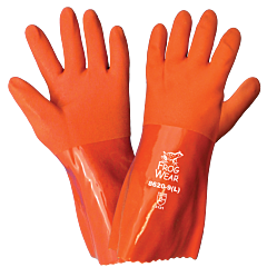 Global Glove Frogwear 8620 Double-Dipped Pvc Chemical Resistant Gloves, Size X-Large
