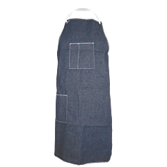 Global Glove A17001 Industrial Denim Apron, Size 36 Inch