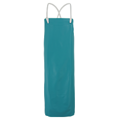 Global Glove A44G Industrial Aqua Green Pvc Apron, One Size