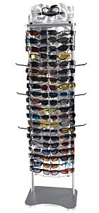 Global Glove Bullhead Safety Bhdf60 Eyewear 60-Piece One-Sided Floor Display, One Size