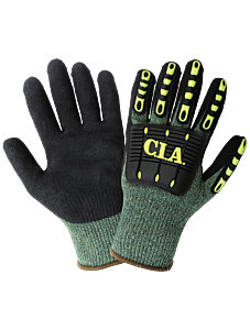 Global Glove Vise Gripster C.I.A. Cia677 Performance Cut/Impact Resistant Gloves, Cut Level A7, Size 2X-Large