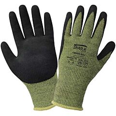 Global Glove Samurai Glove Cr509 Cut And Flame Resistant Arc-Flash Gloves With A Mach Finish Neoprene Bi-Polymer Coating, Cut Level A5, Size Small