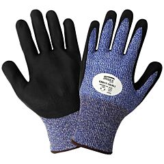 Global Glove Samurai Glove Cr617 Cut Resistant Nitrile Palm Coated Gloves, Cut Level A4, Size Large