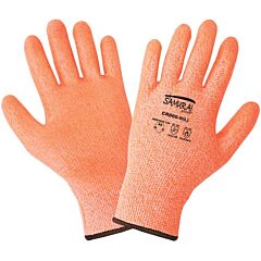 Global Glove Samurai Glove Cr860 Supreme Grip Tack-Free Vulcanized Silicone-Coated Cut Resistant Gloves, Cut Level A4, Size Small