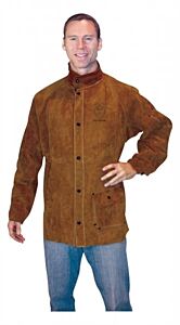 Tillman 3830L Jacket 30" Leather Lrg Brown