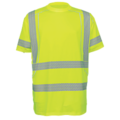 Global Glove Frogwear Glo-205 Premium Athletic-Type High Performance Stretch Shirt, Class 3, Size 4X-Large