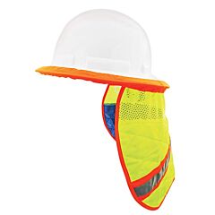 Global Glove Bullhead Safety Glo-Cns2 Bullhead Safety® Hi-Vis Evaporative Cooling Neck Shade, One Size
