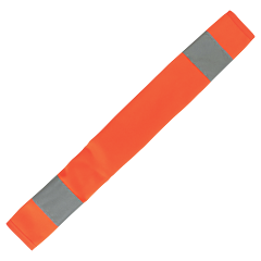 Global Glove Frogwear Glo-Sbc2 Enhanced Visibility Orange Seat Belt Cover, One Size