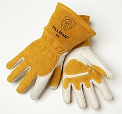 Tillman 50-M Cowhide Mig Gloves, Size Medium, 1/Pair