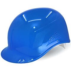 Global Glove Bullhead Safety Hh-Bc1-B Blue Vented Bump Cap With Four-Point Slide Lock Suspension, One Size