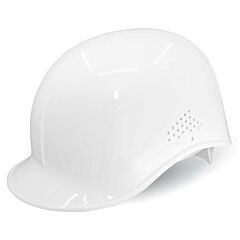 Global Glove Bullhead Safety Hh-Bc1-W White Vented Bump Cap With Four-Point Slide Lock Suspension, One Size