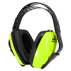 Global Glove Bullhead Safety Hp-M1 Hi-Vis Economy Adjustable Nrr 23 Db Earmuffs, One Size
