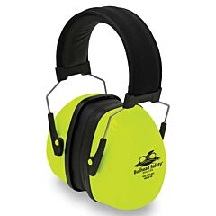Global Glove Bullhead Safety Hp-M4 Premium Hi-Vis Padded Band Nrr 27 Db Earmuffs, One Size