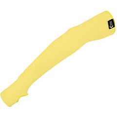 Global Glove K24Slt Double-Ply Aramid Fiber 24-Inch Cut And Heat Resistant Sleeve With Thumb Slot, Cut Level A3, Size 24 Inch
