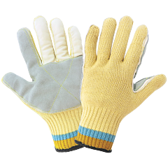 Global Glove Samurai Glove K300Lf Heavyweight Seamless Cut Resistant Premium-Grade Double-Leather Palm Gloves, Cut Level A6, Size X-Large