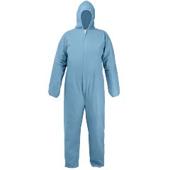 Global Glove Frogwear Nw-Cov80Fr Premium Self-Extinguishing Disposable Coveralls With Hood, Size 4X-Large
