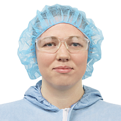 Global Glove Frogwear Nw-Ppb24-B Blue Polypropylene Disposable Bouffant Caps, One Size