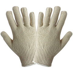 Global Glove S400-W Economy String Knit Cotton/Polyester Gloves, Size Women'S