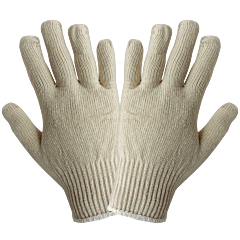 Global Glove S55-W Standard Weight Cotton/Polyester Gloves, Size Women'S