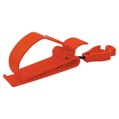 Global Glove Gripster Zb3 High-Visibilty Orange Multi-Use Utility Clip, One Size