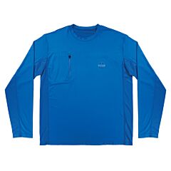 Ergodyne 12157 Chill-Its 6689 Cooling Long Sleeve Sun Shirt With Uv Protection, Blue, Size 3X-Large