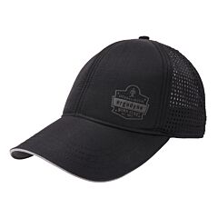 Ergodyne 12604 Chill-Its 8937 Performance Cooling Baseball Hat, Black