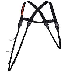 Ergodyne 19170 Squids 3132Xl Barcode Scanner Lanyard Harness, Black, Size X-Large