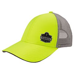 Ergodyne 23244 Glowear 8933 Reflective Snapback Hat, Hi-Vis Lime - Ergodyne Logo