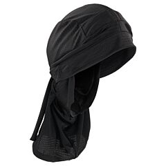 Ergodyne 23421 Skullerz 8941L Mesh Dreadlock Tube Bump Cap Insert, Black, Size Large/X-Large