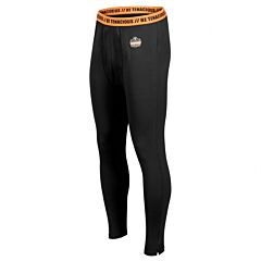 Ergodyne 40833 N-Ferno 6481 Lightweight Base Layer Pants, Black, Size Medium