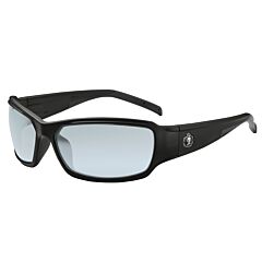 Ergodyne 51085 Skullerz Thor Anti-Fog/Anti-Scratch, Safety Glasses, Matte Black Frame, In/Outdoor Lens