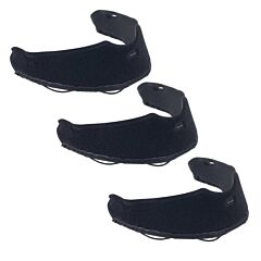 Ergodyne 60235 Skullerz 8984-Mips Safety Helmet Sweatband 3-Pack, Black