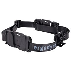 Ergodyne 60291 Skullerz 8979 Headband Light Mount With Silicone Strap, Black
