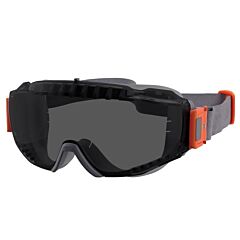 Ergodyne 60303 Skullerz Modi-Neo Otg Safety Goggles Neoprene Strap, Gray Frame, Smoke Lens