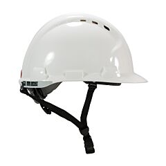 Pip 280-Ahs240V Mk8 Evolution Vented, Type Ii Linesman Hard Hat With Hdpe Shell, Eps Impact Liner, Polyester Suspension, Wheel Ratchet Adjustment And 4-Point Chin Strap