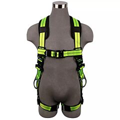 Safewaze Fs-Flex285-Qc Pro+ Full Body Harness, 3D, Qc Chest, Qc Legs