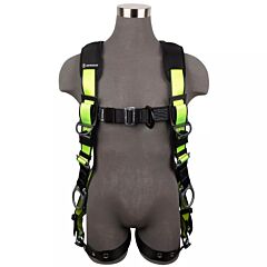 Safewaze 019-10 Pro Full Body Harness, 3D, Mb Chest, Fd, Tb Legs