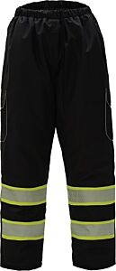 Gss Safety 8713 Onyx Non-Ansi Winter Quilted Pants With 2 Cargo Pockets, Black