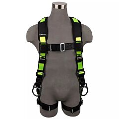 Safewaze Fs281 Pro Full Body Harness, 3D, Mb Chest/Legs